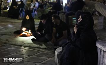 مراسم احیای شب بیست و سوم در مقبره شهدای بوستان سیمرغ 7