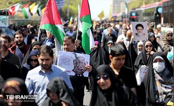 راهپیمایی روز قدس در پایتخت - 3 10