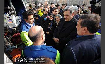 بهره برداری از طرح مشارکت شهرداری تهران و سازمان اورژانس کل کشور 28