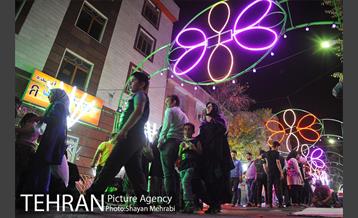 خیابان های تهران در شب میلاد امام زمان (عج) 12