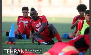 تمرین تیم فوتبال پرسپولیس تهران 4