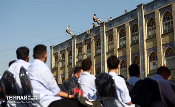 آیین آغاز سال تحصیلی جدید در دبیرستان ماندگار شهید مدرس 18