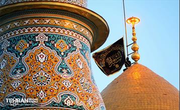 آیین تعویض پرچم گنبد حضرت عبدالعظیم الحسنی(ع) 18