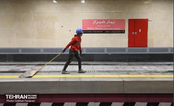 توسعه متروی تهران؛ ایستگاه بهار شیراز 16
