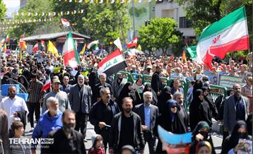 راهپیمایی وز قدس در پایتخت 31