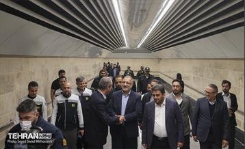 آیین افتتاح ایستگاه مترو مریم مقدس 24