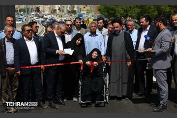 افتتاح فاز سوم تقاطع غیرهمسطح نواب - تندگویان 9
