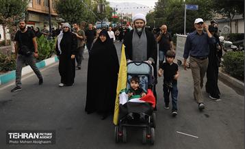 آیین پیاده‌روی جاماندگان اربعین حسینی - 1 23