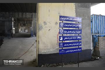 پروژه مقاوم‌سازی پل تقاطع یادگار امام و خیابان ستارخان 21