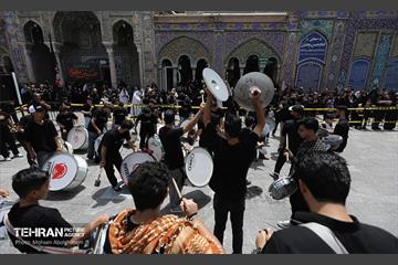 عزاداری عاشورای حسینی در حرم مطهر حضرت عبدالعظیم(ع) 8
