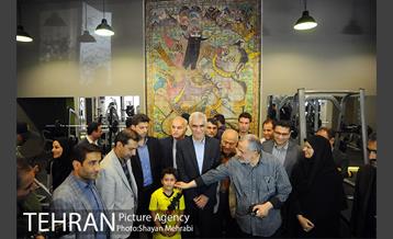 بازدید شهردار تهران از ساختمان کلاه فرنگی، دانشگاه تربیت معلم خوارزمی و تابلو نقش رستم ورزشگاه شیرودی به مناسبت روز تهران 19