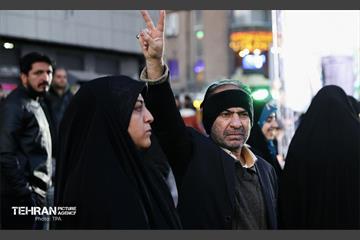 اجتماع مردم تهران در محکومیت اقدامات تروریستی اغتشاشگران 30
