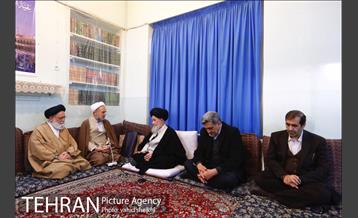 دیدار شهردار تهران با آیت الله العظمی علوی گرگانی  2