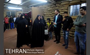 برنامه شب یلدا همراه شهردار تهران در موسسه خیریه بهشت امام رضا(ع) 10