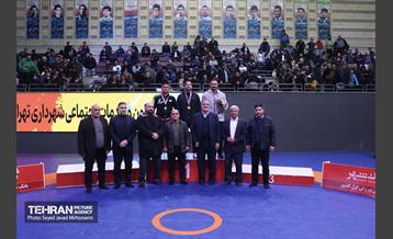 مسابقات بزرگ کشتی کارکنان شهرداری تهران  12