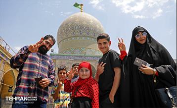 انتخابات چهاردهمین دوره ریاست جمهوری - حرم حضرت عبدالعظیم حسنی(ع) 17