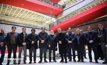 بازدید رییس شورای شهر تهران از پروژه خانه شهر (بلدیه) 9