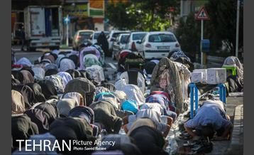 اقامه نماز عید سعید فطر در مسجد بقیه الله اعظم - محله چهاردیواری 32