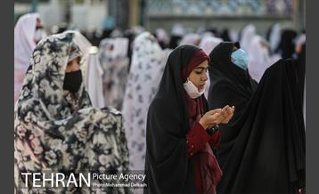 نماز عید فطر در امام زاده صالح(ع) 13