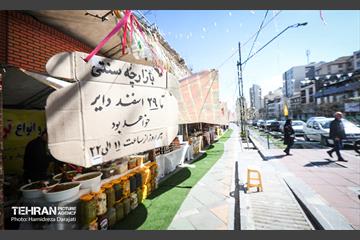 طرح ساماندهی موقت دستفروشان و بساط‌گستران 16