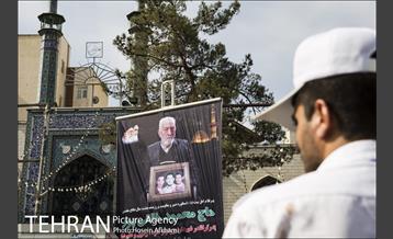 تشییع پیکر پدر شهیدان خالقی پور 1