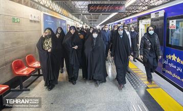 رونمایی واگن مخصوص بانوان و کودکان 7