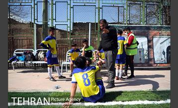 اختتامیه دومین لیگ فوتبال و لیگ داژبال(ویژه کودکان کار) 2