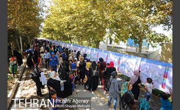 جشنواره طولانی ترین نقاشی ایران 6