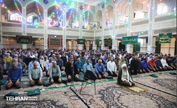 نماز عید فطر در مهدیه تهران 2