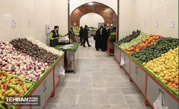 افتتاح ۱۰ بازار میوه و تره بار 34