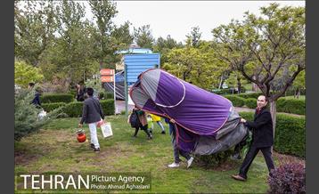 روز طبیعت بارانی در بوستان رازی 15