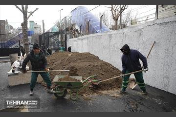 مراحل پایانی ساخت 10 بازار تره‌بار در تهران 49