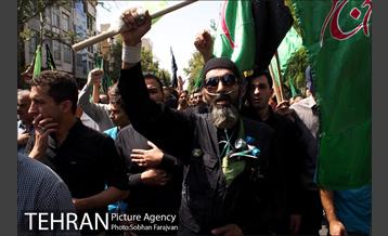 تشییع شهدای مدافع حرم تیپ فاطمیون 7