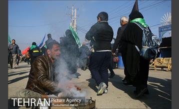 زائران اربعین حسینی در مرز شلمچه 10