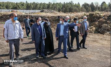 بازدید اعضای شورای شهر از پروژه های سازمان مدیریت پسماند 14