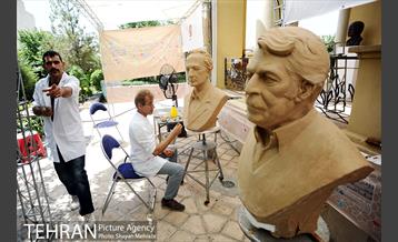 دومین سمپوزیوم مجسمه‌سازی مفاخر ایران 12