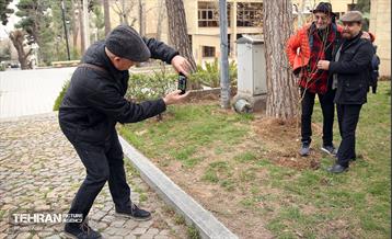 کاشت درخت توسط هنرمندان در فرهنگسرای نیاوران 16