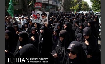 تشییع شهدای مدافع حرم تیپ فاطمیون 8