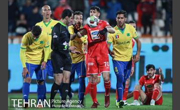 دیدار تیم‌های پرسپولیس تهران و نفت ابادان 18