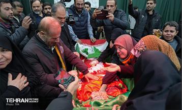 وداع با پیکر شهدای حافظان نظم و امنیت 34