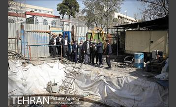 بازدید دادستان تهران و معاونین شهردار از زیرگذر گلوبندک 33