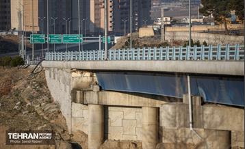 بازگشایی پل تقاطع غیرهمسطح بزرگراه شهید همدانی با رودخانه وردآورد 7