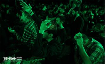 احیا شب نوزدهم ماه رمضان در هیئت ریحانة الحسین (س) 22