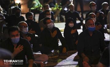 مراسم سوگواری شب دوم آقا اباعبدالله الحسین(ع) در منطقه 8
