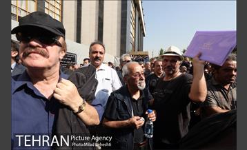 تشییع پیکر زنده‌یاد داوود رشیدی 9