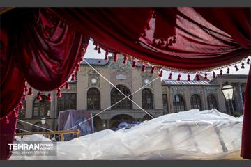 عمارت مسعودیه در تصرف فیلم‌سازان 9