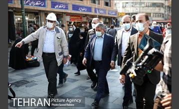 بازدید رئیس شورای شهر از زیرگذر چهارراه گلوبندک 17