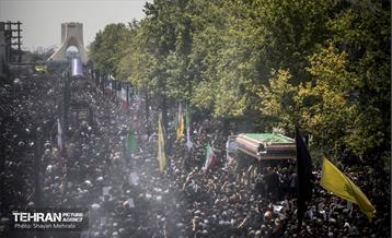 تشییع پیکر شهدای خدمت - ۴ 58