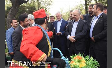 افتتاح نوروزگاه هنر در پیاده‌راه بلوار کشاورز 1