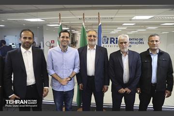 بازدید شهردار تهران از مرکز کنترل ترافیک 26